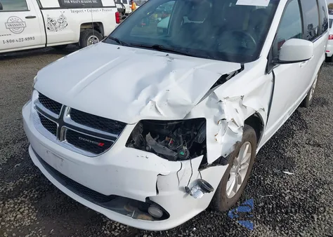 2019 Dodge Grand Caravan Sxt from USA, damaged, VIN 2C4RDGCG9KR611182